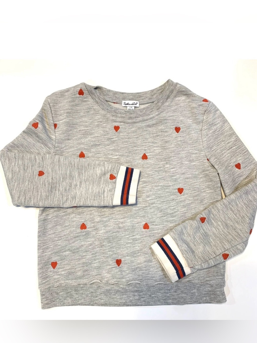 Splendid girls Gray Sweatshirt and pants size 7/8